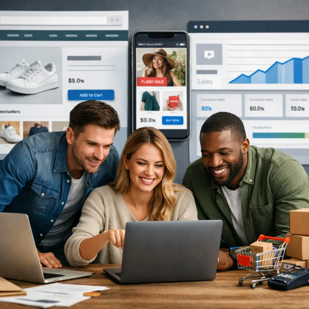 shopify storefront build redesign